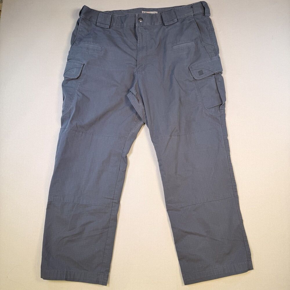 5.11 Tactical Pants Mens Size 40X30 Taclite Black Cargo Work Ripstop